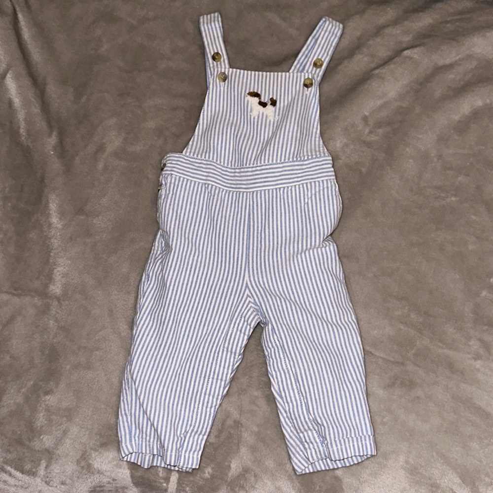 Janie & Jack Boys suspender pants (Size 3 to 6 months) Good Condition Used